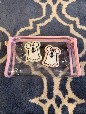 SCL Clear Bubblegum Travel Pouch